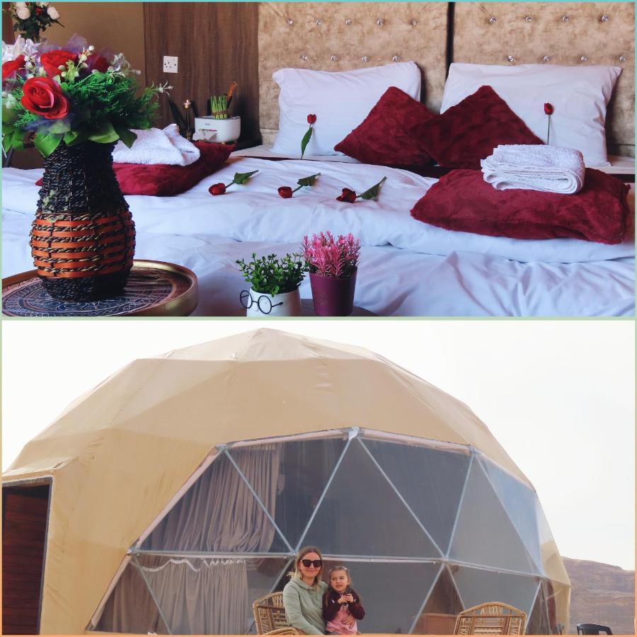 Rum Warm Bubble Camp Wadi Rum Buitenkant foto