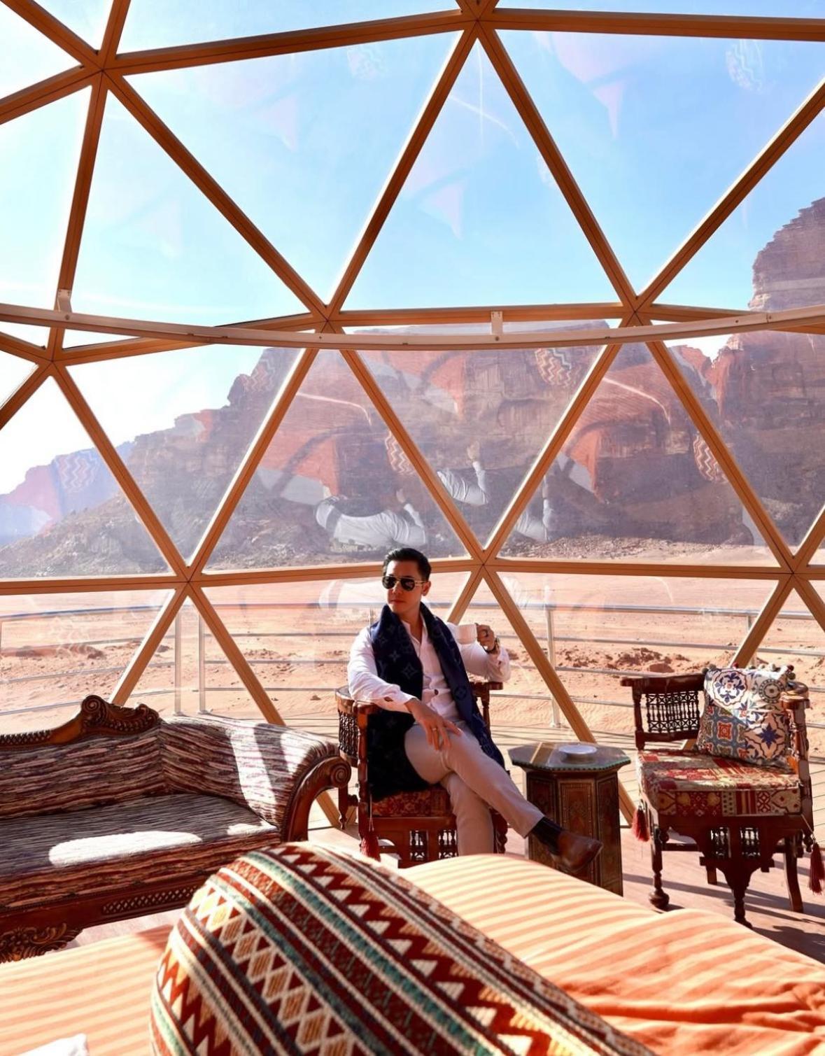 Rum Warm Bubble Camp Wadi Rum Buitenkant foto