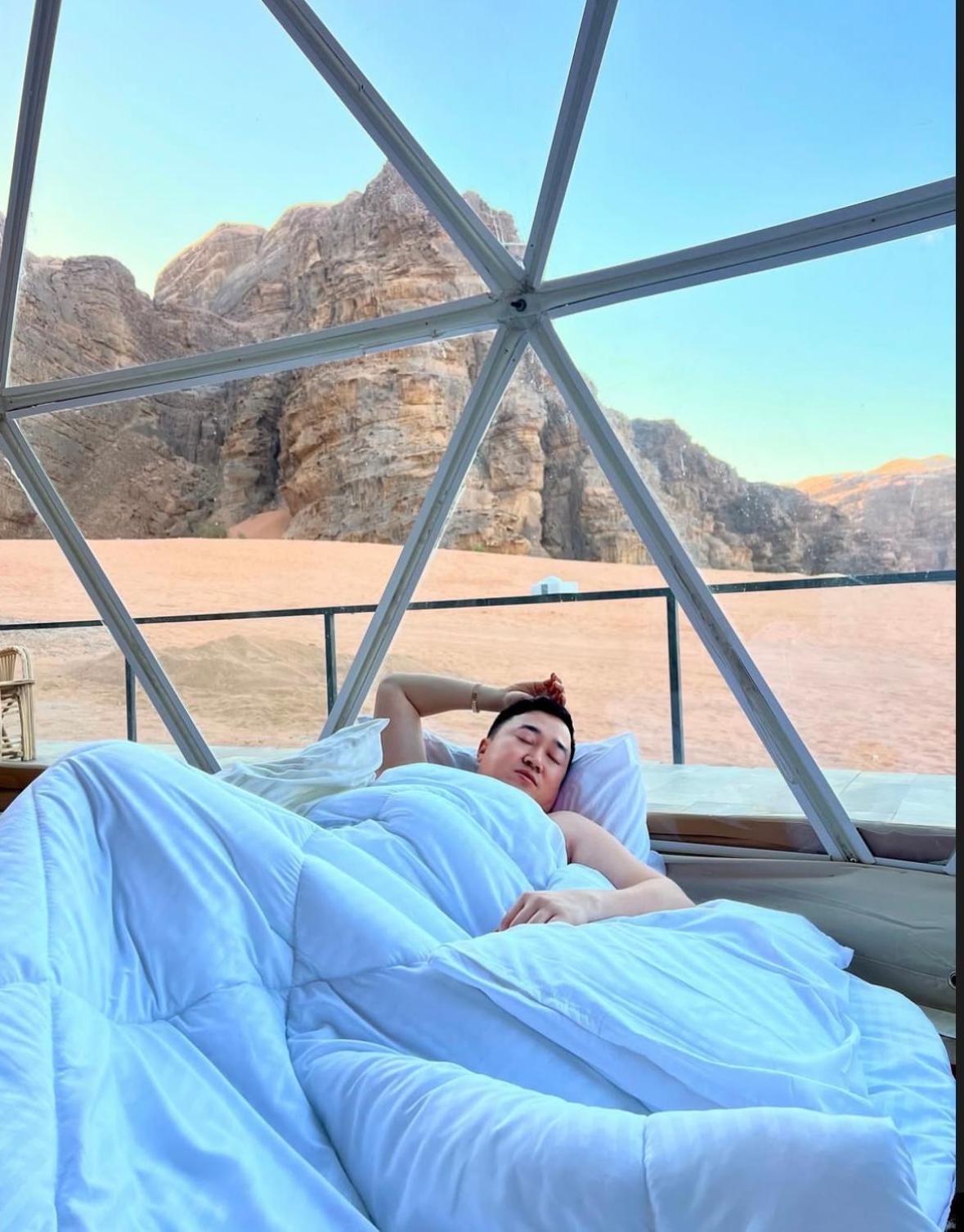 Rum Warm Bubble Camp Wadi Rum Buitenkant foto